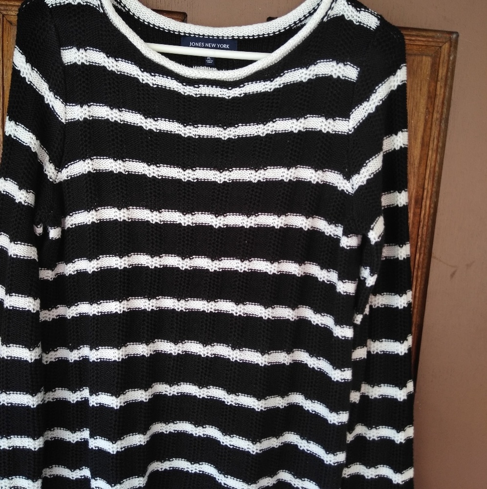 Jones New York Striped Sweater